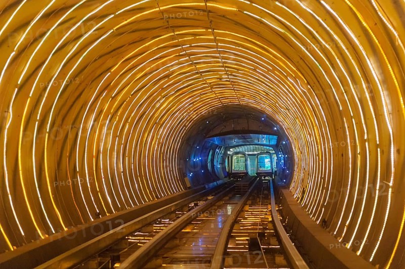 Bund Sightseeing Tunnel at Waterfront The Bund