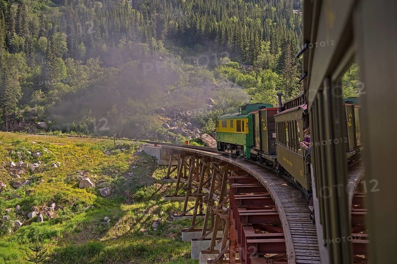 White Pass and Yukon Route Railroad in Skagway