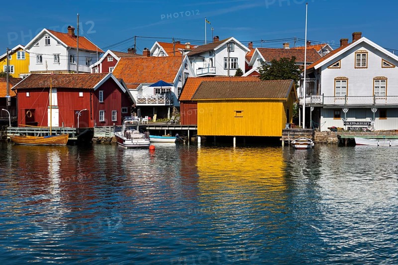 Houses on Gullholmen island