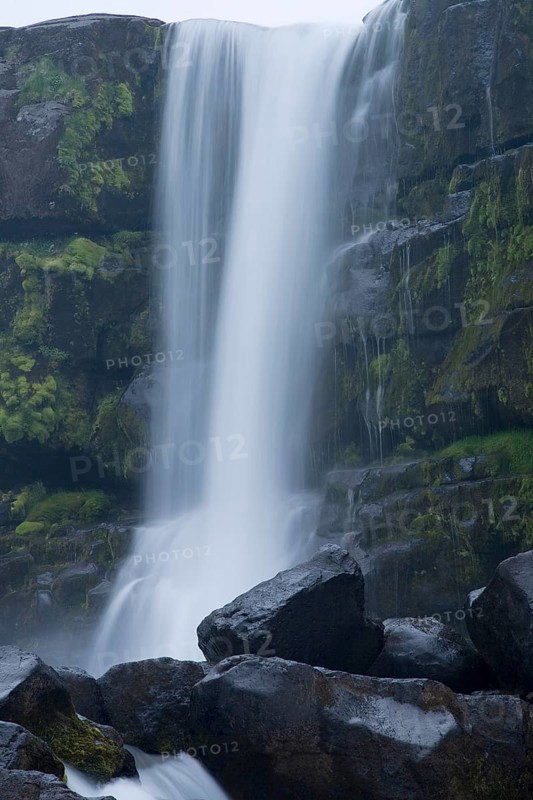 Oxarafoss waterfall