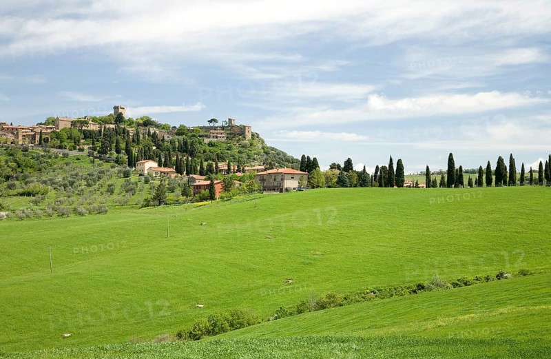 View of Monticchiello