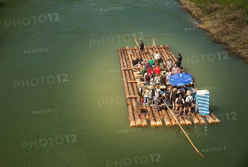 Isar raft on the Isar canal