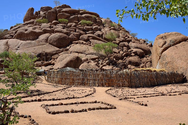 Enclosed village of Damara