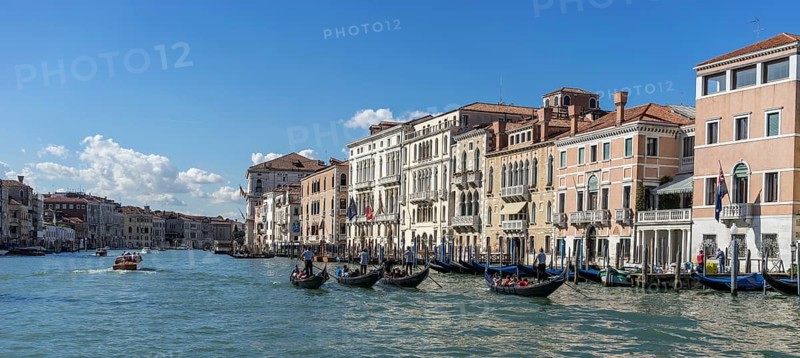 Grand Canal with gondolas
