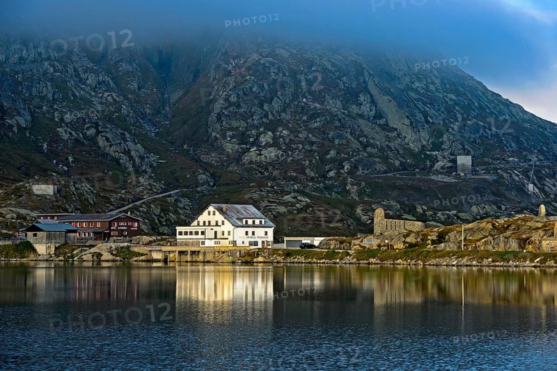 Totensee lake by Grimsel Pass
