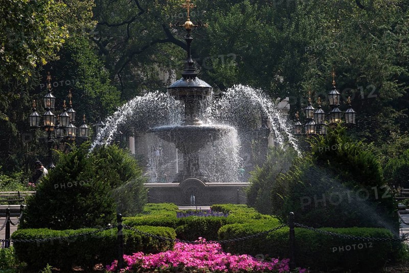 Fountain in City Hall Park