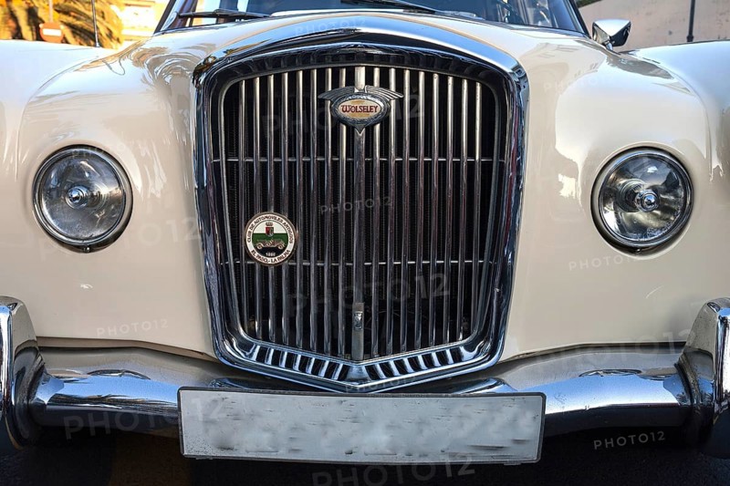 Vintage Wolseley at classic car meeting