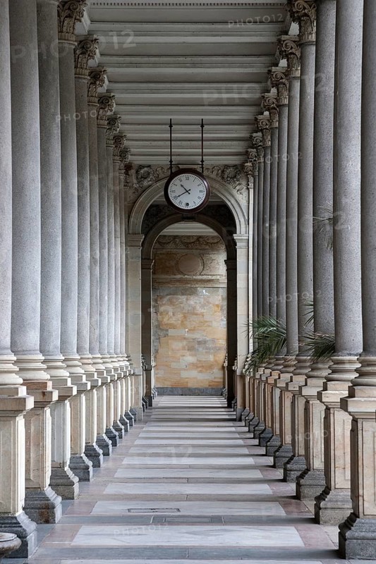 Mill Colonnade portico