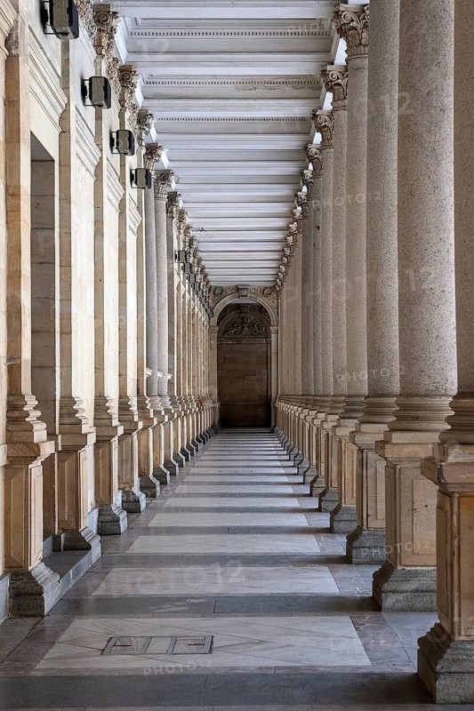 Mill Colonnade portico