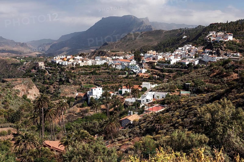 View to San Bartolome de Tirajana