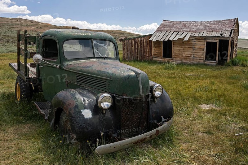 Vintage car built in the 30s