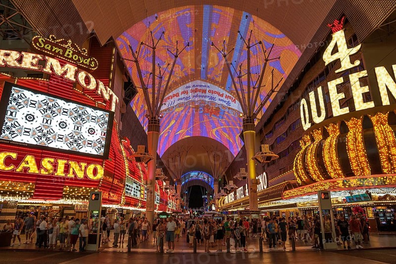 Fremont Street Experience neon dome
