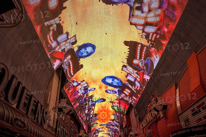 Fremont Street Experience neon dome