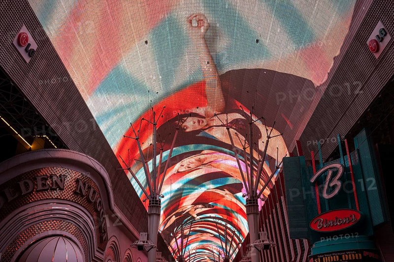 Fremont Street Experience neon dome