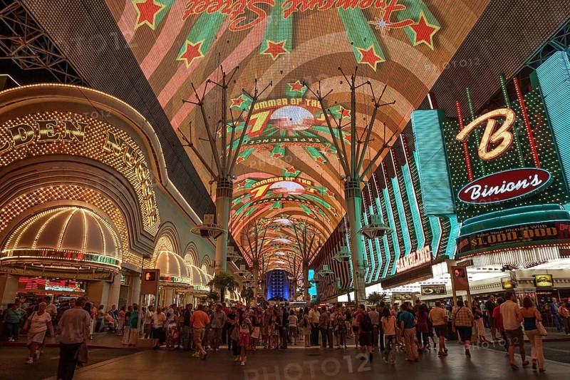 Fremont Street Experience neon dome