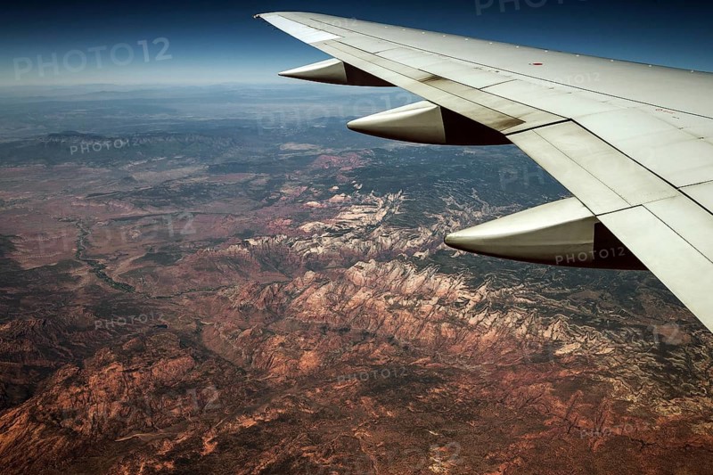 View from plane