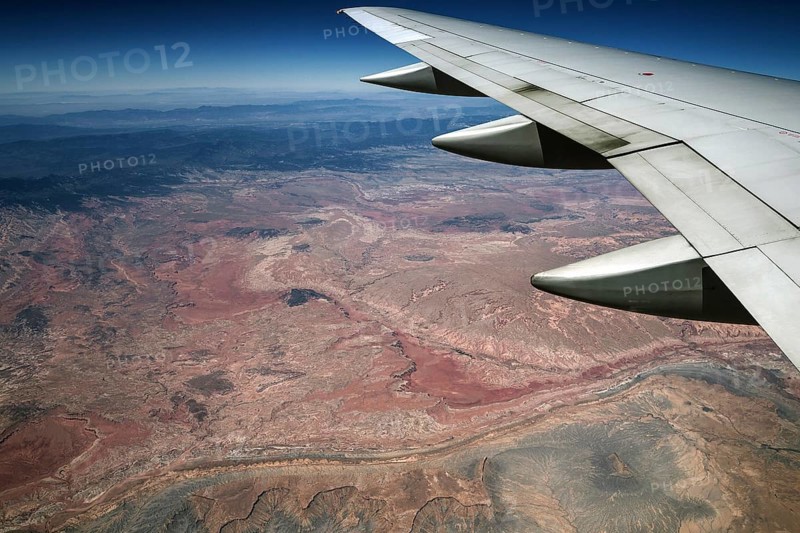View from plane