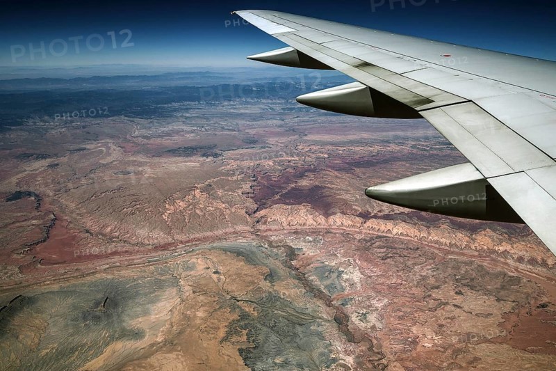 View from plane