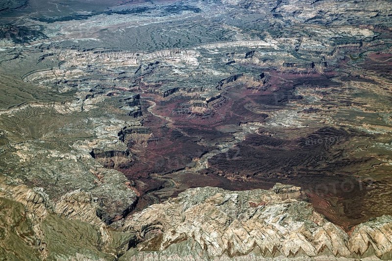 View from plane