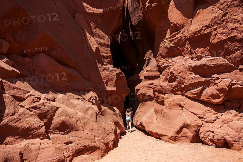 Southern entrance to Upper Antelope Canyon