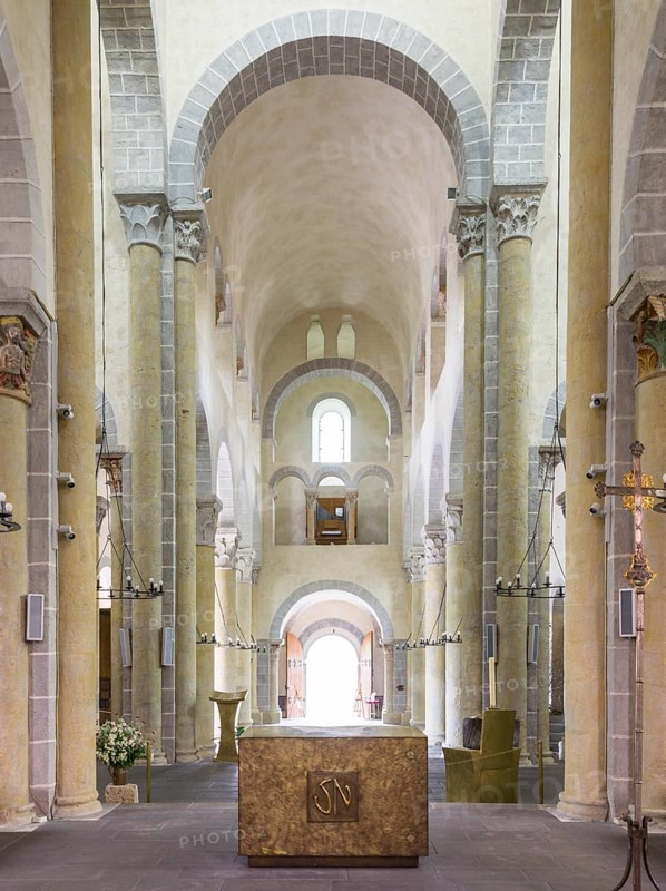 Romanesque priory church of Saint-Nectaire