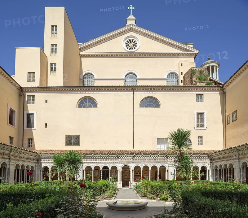 Courtyard and cloister