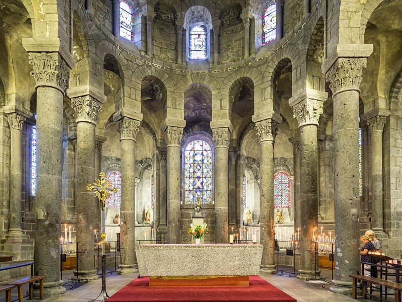 Notre Dame d'Orcival church