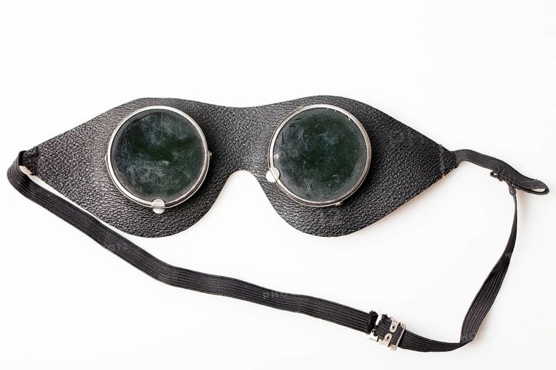 Old fashioned goggles