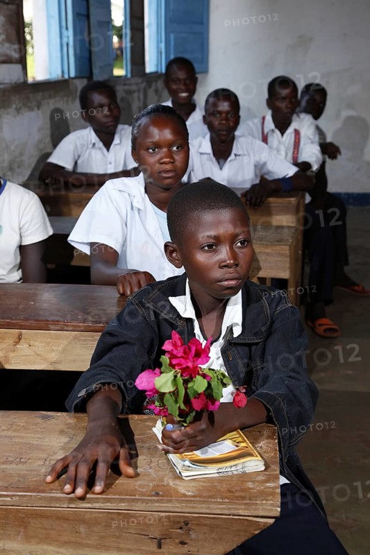 Students in class