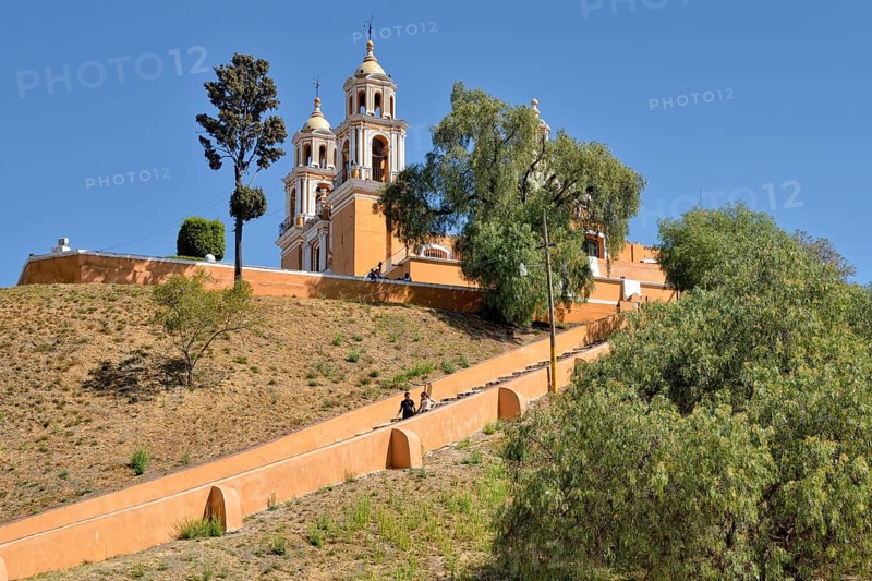 Nuestra Senora de los Remedios at the Tepanapa Pyramid