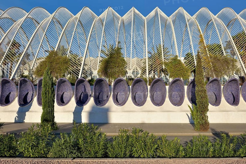 Park L'Umbracle with sun roof