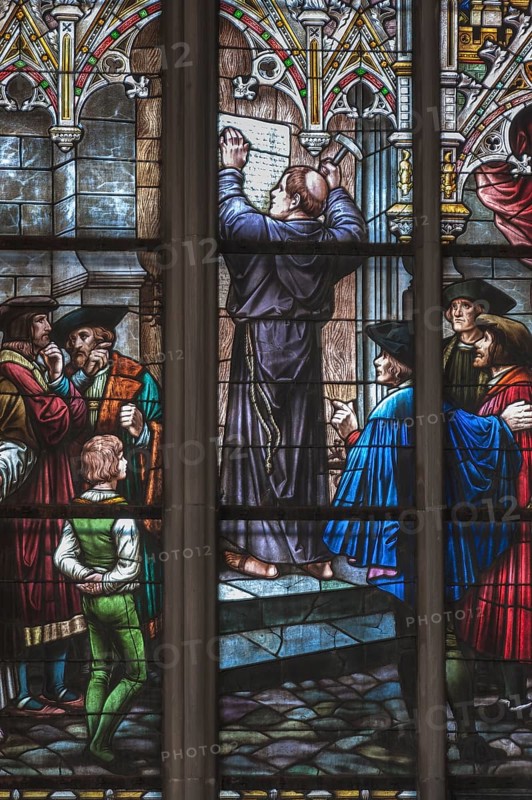 Stained glass window