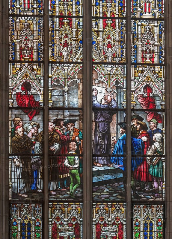 Stained glass window