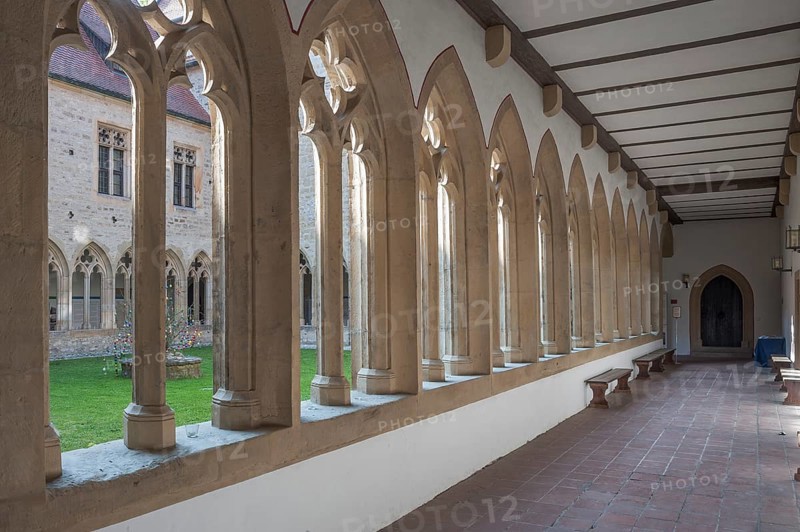 Cloister in the Augustinian monastery