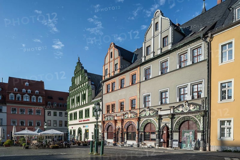 Cranach house and townhouse at the market place