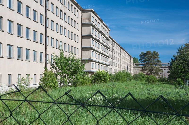 Gigantic housing block in Prora
