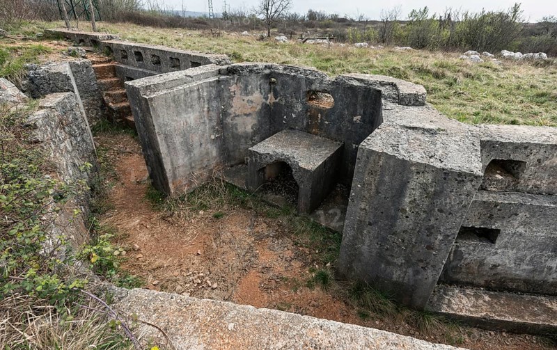 Trenches on Monte San Michele