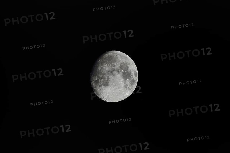 Beginning of total lunar eclipse