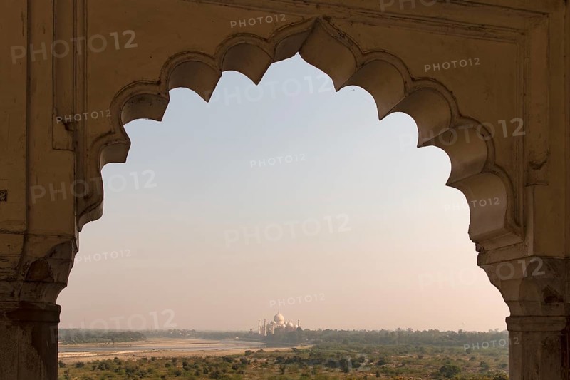 View towards Taj Mahal