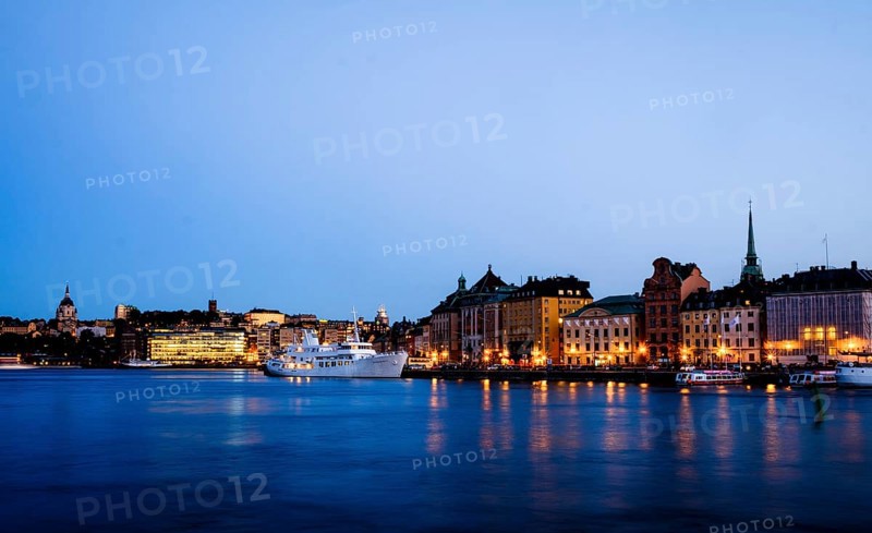Gamla stan in the evening light