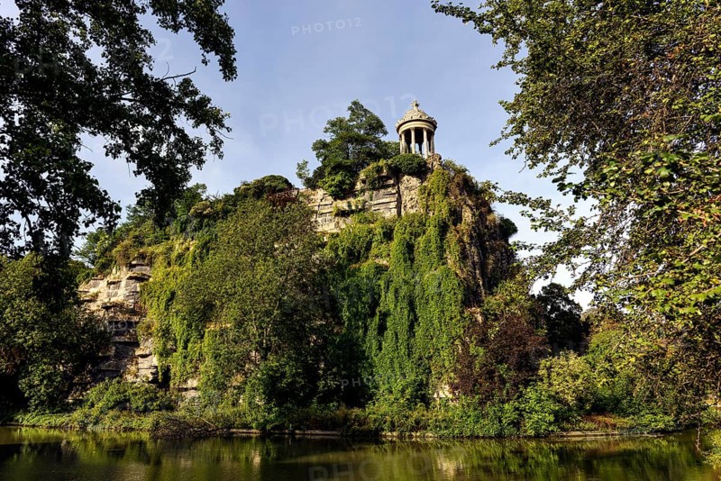 Temple de la Sibylle, Parc des Buttes Chaumont, Paris