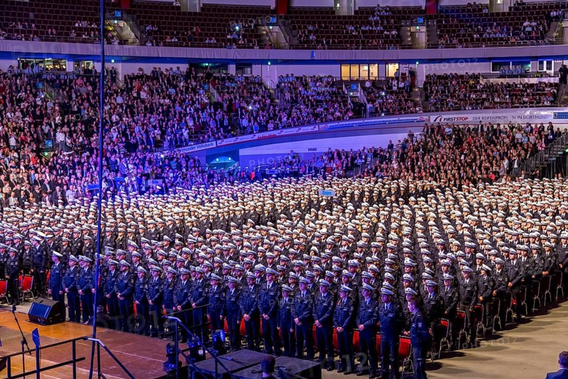 Swearing-in of the police inspector candidates