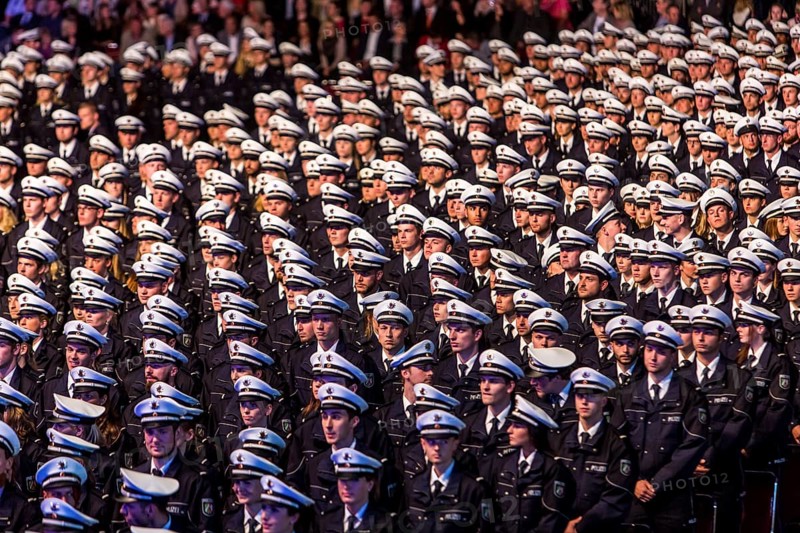 Swearing-in of the police inspector candidates