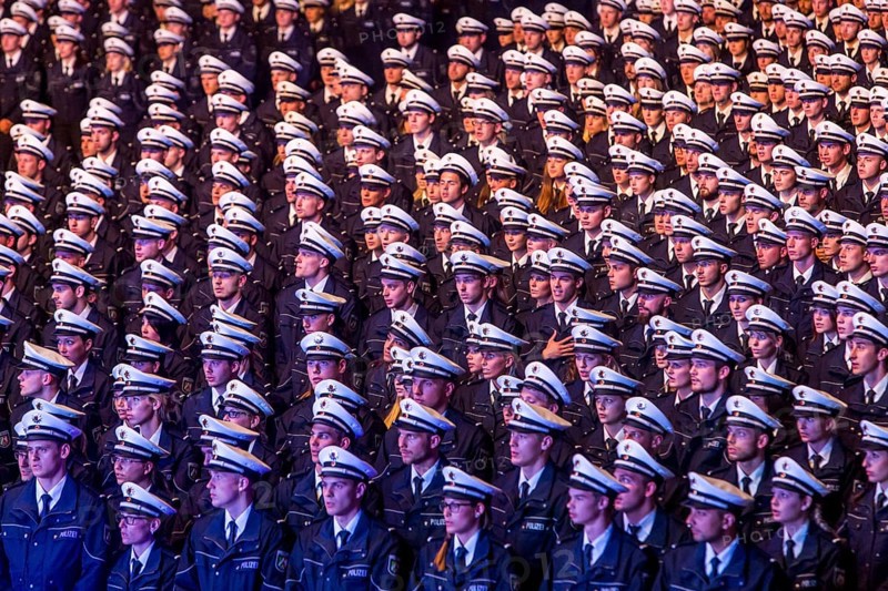 Swearing-in of the police inspector candidates