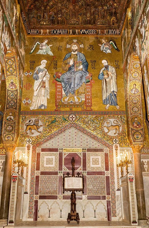 Byzantine mosaic