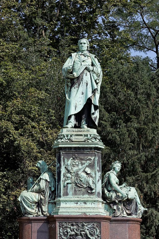 Bronze statue