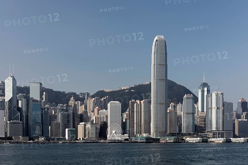 Skyline Hongkong Island