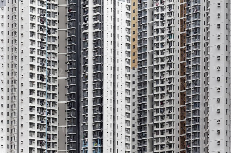Sky scraper front