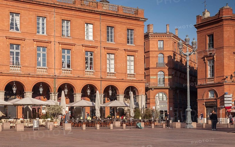 A corner of the Place du Capitole, Toulouse
