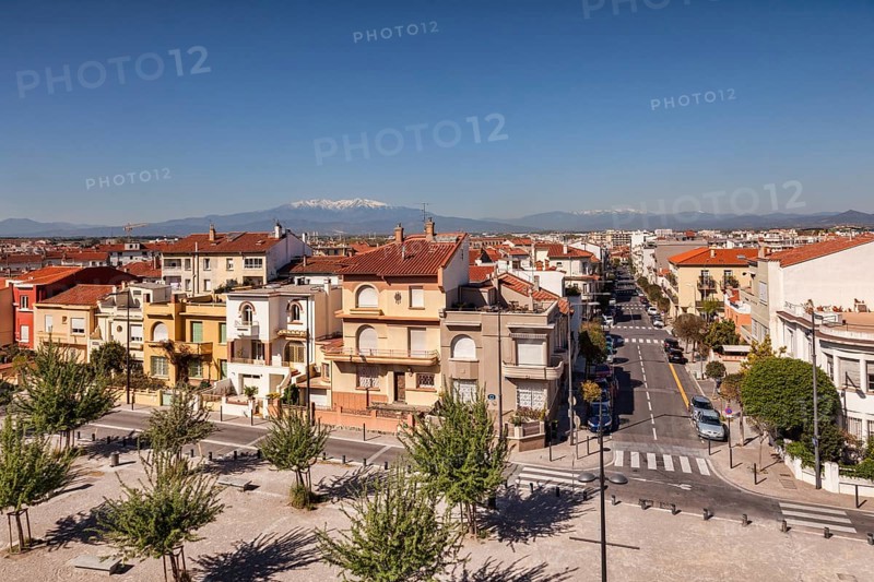 A view from the ramparts of the Castle of the Kings of Majorca
